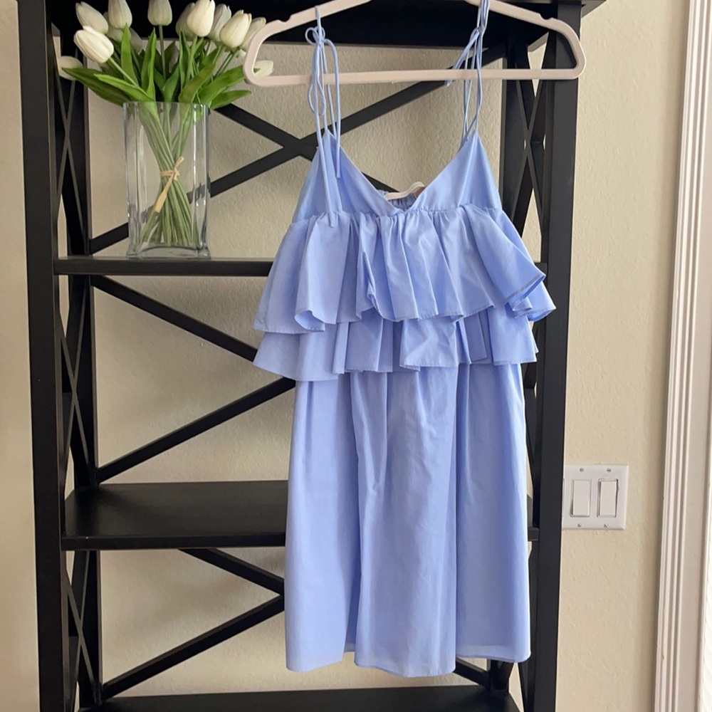 Zara ruffle dress